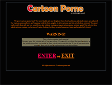 Tablet Screenshot of cartoon-porno.net
